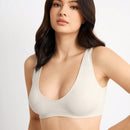 Leisure Sujetador Sin Costuras De Letter Estampado Para Mujeres