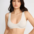 Leisure Sujetador Sin Costuras De Letter Estampado Para Mujeres