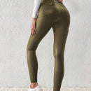 Frenchy Pantalones Ajustados De Color Solido