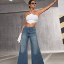 Prive Jeans Acampanados Lavados