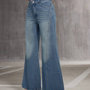 Prive Jeans Acampanados Lavados