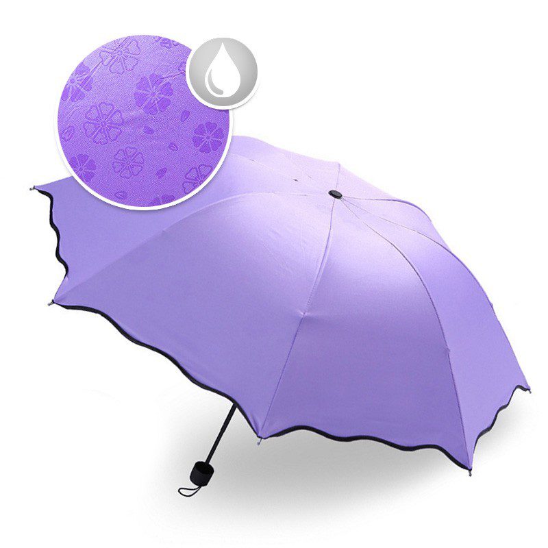 Sombrilla Mágica Cambia Color Agua Protección Filtro UV 034