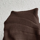 Essnce Sueter De Cuello Alto De Punto Trenzado Para Mujer