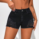 SXY Shorts Vaqueros Slim Con Rotos