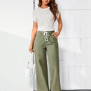 LUNE Jeans De Pierna Ancha Con Cintura De Cordon