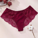 3 Unids/set Calzoncillos De Encaje Sexy Pantalones Bragas Ropa Interior