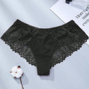 3 Unids/set Calzoncillos De Encaje Sexy Pantalones Bragas Ropa Interior