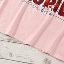 Camiseta De Manga Corta Con Estampado De Letras Y Corazon