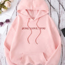 Ezwear sudadera con capucha casual para mujer, impresion de eslogan, otono/invierno