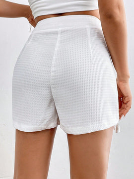 Prive Skorts De Borlas Con Diseno De Parche Para Mujeres