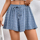 Essnce Shorts De Cintura Con Cordon Y Estampado Floral Para Mujeres