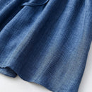 Pantalones Cortos Holgados Con Nudo Frontal De Cintura Alta Para Mujeres