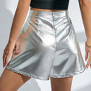 BAE Shorts Metalicos Para Mujeres