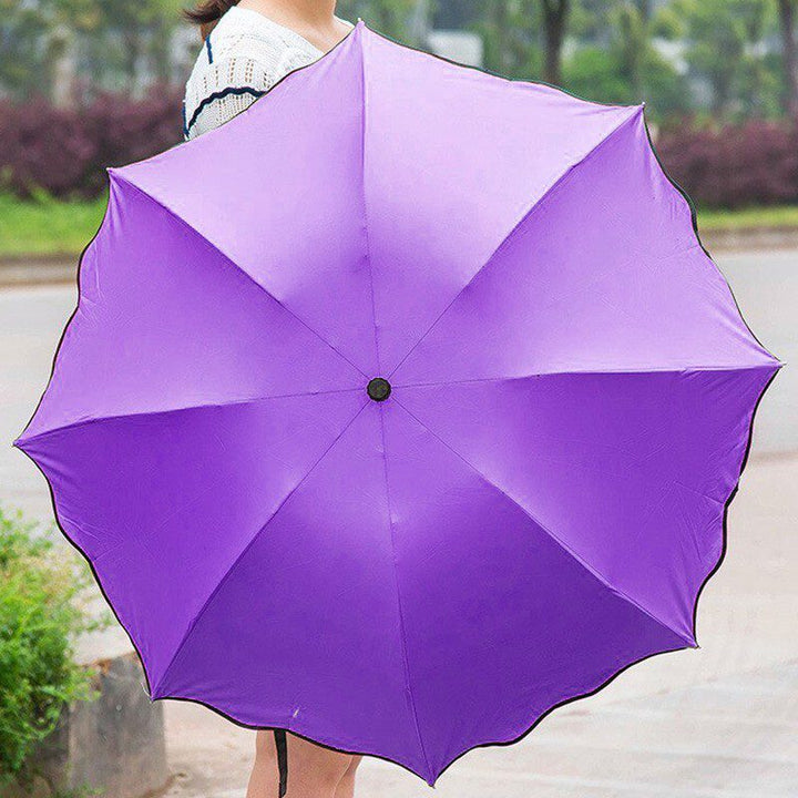 Sombrilla Mágica Cambia Color Agua Protección Filtro UV 034