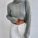 EZwear Sueter De Cuello De Tortuga Para Mujer Con Manga Larga Y Hombros Caidos