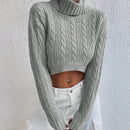 EZwear Sueter De Cuello De Tortuga Para Mujer Con Manga Larga Y Hombros Caidos