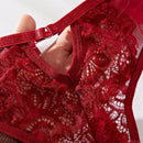 Conjunto De Ropa Interior De Encaje Para Mujeres