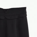 MOTF PREMIUM Pantalones Solidos Con Cintura En Muesca