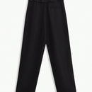 MOTF PREMIUM Pantalones Solidos Con Cintura En Muesca