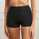 1 Pieza De Calzoncillos Sin Costuras De Cintura Alta Para Mujeres, Bragas Suaves Y Seguras Debajo De Las Faldas, Ropa Interior, Pantalones Cortos Sin Llevar A Cabo, Lenceria
