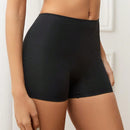 1 Pieza De Calzoncillos Sin Costuras De Cintura Alta Para Mujeres, Bragas Suaves Y Seguras Debajo De Las Faldas, Ropa Interior, Pantalones Cortos Sin Llevar A Cabo, Lenceria