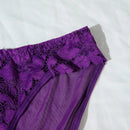 Panties De Triangulo Con Encaje De Patchwork Para Mujeres