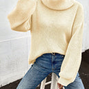 LUNE Sueter De Cuello Alto Y Hombro Caido Para Mujer