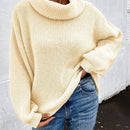 LUNE Sueter De Cuello Alto Y Hombro Caido Para Mujer