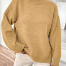 Essnce Sueter De Punto Con Hombros Caidos Y Color Liso Para Mujer