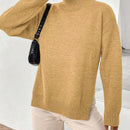 Essnce Sueter De Punto Con Hombros Caidos Y Color Liso Para Mujer