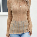 LUNE Sueter De Cuello Redondo Con Mangas Raglan Y Manga Larga Para Mujer