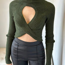 Prive Jersey Corto Con Detalle Retorcido, Abertura Y Mangas Raglan