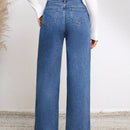 Prive Jeans De Pierna Ancha Para Mujer Con Estampado De Flores