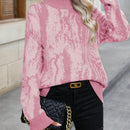 LUNE Jersey De Manga Larga Con Cuello Alto Para Mujer