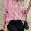 LUNE Jersey De Manga Larga Con Cuello Alto Para Mujer