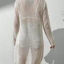 VCAY Jersey Para Mujeres Con Cuello Redondo Y Abertura En El Dobladillo