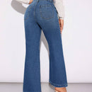 Prive Jeans De Mujer Acampanados Con Efecto Lavado