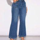 Prive Jeans De Mujer Acampanados Con Efecto Lavado