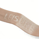 Leisure Tanga Con Tiras Estampadas Y Letras Para Mujer