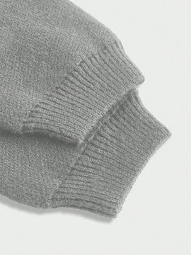 ROMWE Grunge Punk Sueter De Patron De Estrella De Cuello Alto