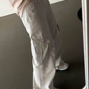 DAZY Jeans Cargo De Color Solido Para Mujer