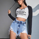 EZwear Pantalones Cortos De Mezclilla Deshilachados Y Desgastados Para Mujer