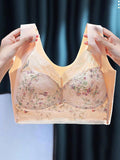 Sujetador Camisola Sin Espalda De Encaje Sin Costuras Para Mujer, Push Up, De Apoyo, Sujetador Deportivo, Lenceria Sexy