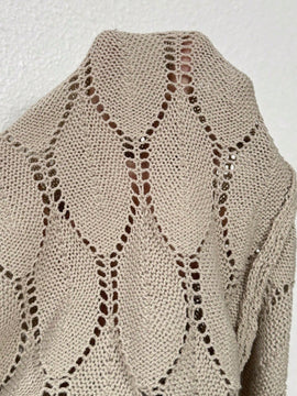 Frenchy Chaleco De Sueter De Mujer Con Huecos, Color Solido