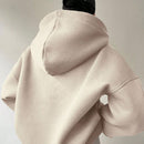 Essnce sudadera con capucha informal con estampado de letras para mujer, para uso diario