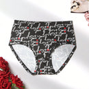 Ropa Interior Triangular Con Diseno De Corazones Y Letras De San Valentin
