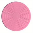 1 base giratoria para decorar galletas, 360° de rotación fácil, 13.97 cm, plástico resistente, herramienta práctica para repostería DIY, resultados profesionales, construcción robusta