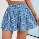 VCAY Shorts De Playa Con Estampado Floral Para Mujeres De Vacaciones