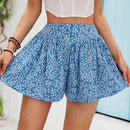 VCAY Shorts De Playa Con Estampado Floral Para Mujeres De Vacaciones