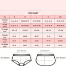 Ropa Interior Femenina De Encaje Floral De Color Solido A Prueba De Fugas Para Menstrual